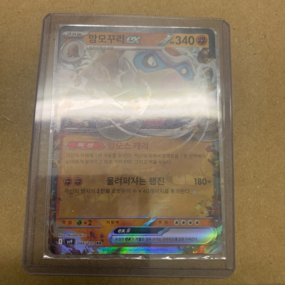 EX Trading Card in Protective Case